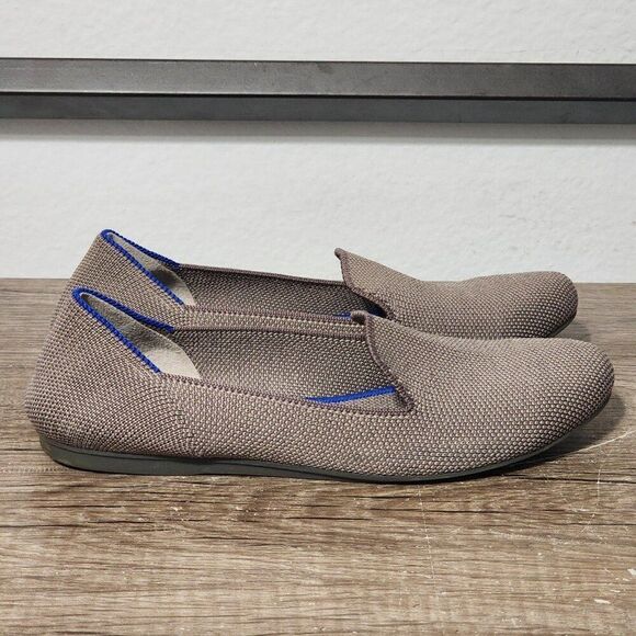 Rothy's The Loafer Women's Flats Shoes Size 6 Brown - Picture 3 of 8